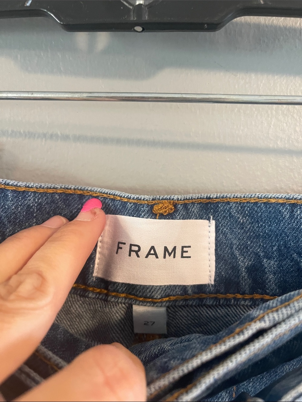 Frame Denim Le Trouser Meadow Short Size 27 - Picture 4 of 7